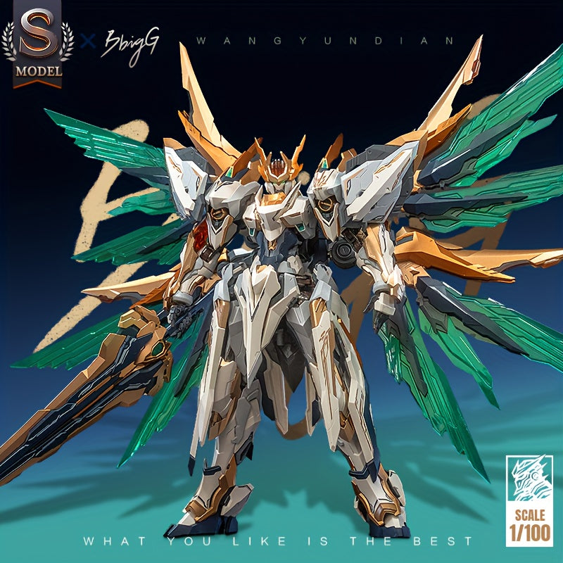 70cm Emperor-Class Mecha Model Kit with Dragon - Articulated Robot