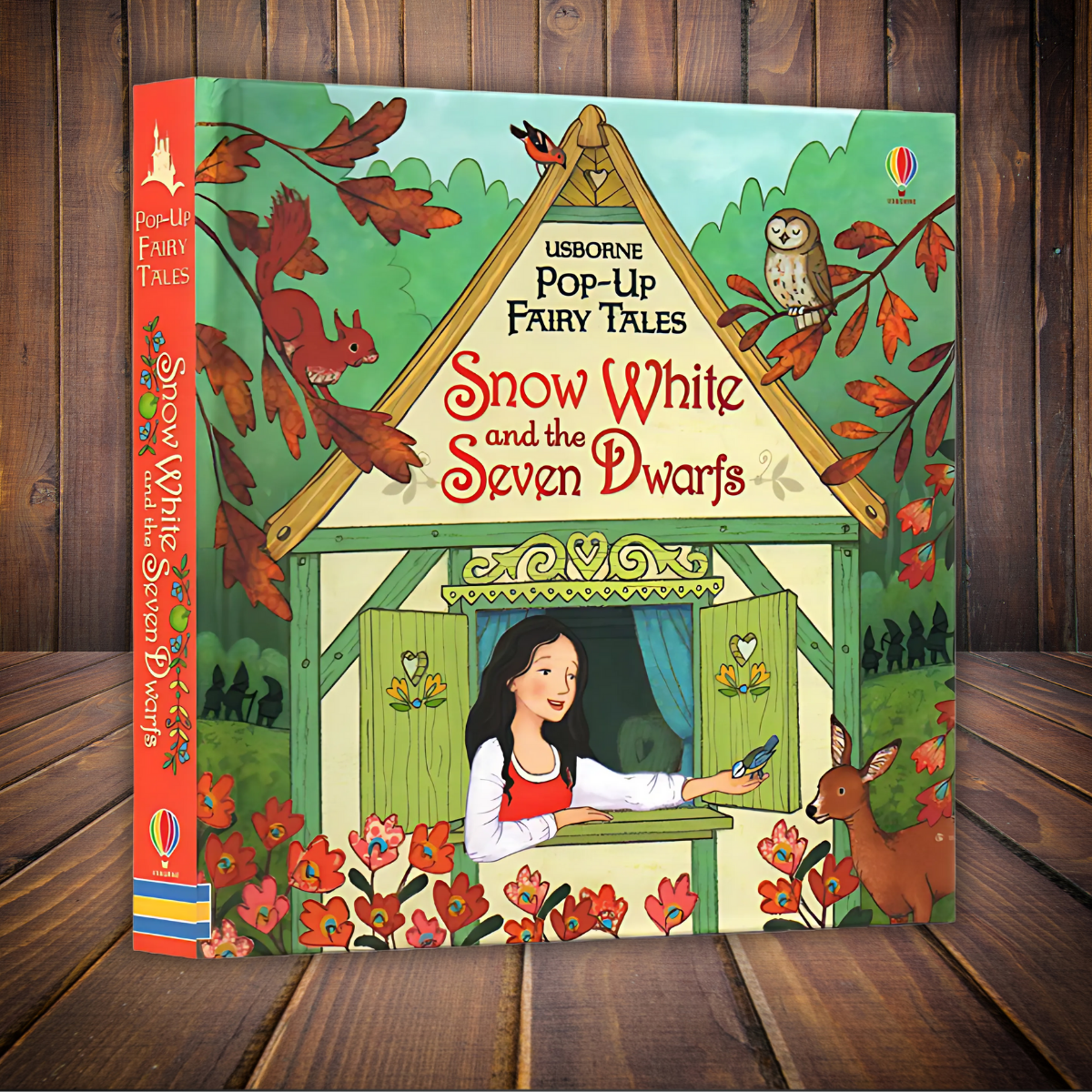 3D Pop-Up Book – Snow White and 7 Dwarfs | Fairy Tale English Learning Toy (Age 3+)