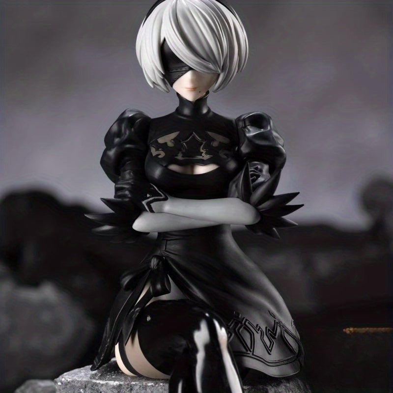 Elegant Game Character Figure - Detailed Collectible Doll for Display