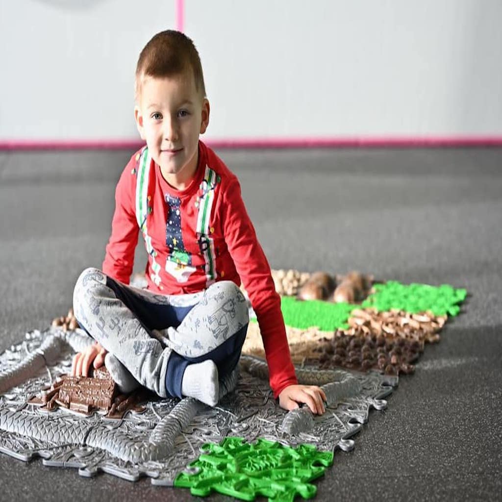 Muffik Snake Sensory Playmat Set - Fun Balance & Sensory Development