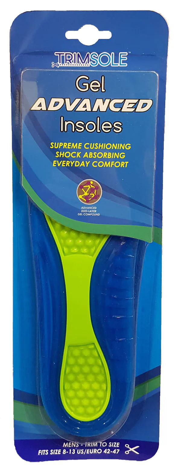 TRIMSOLE Gel Advanced Insoles for Ultimate Comfort & Support