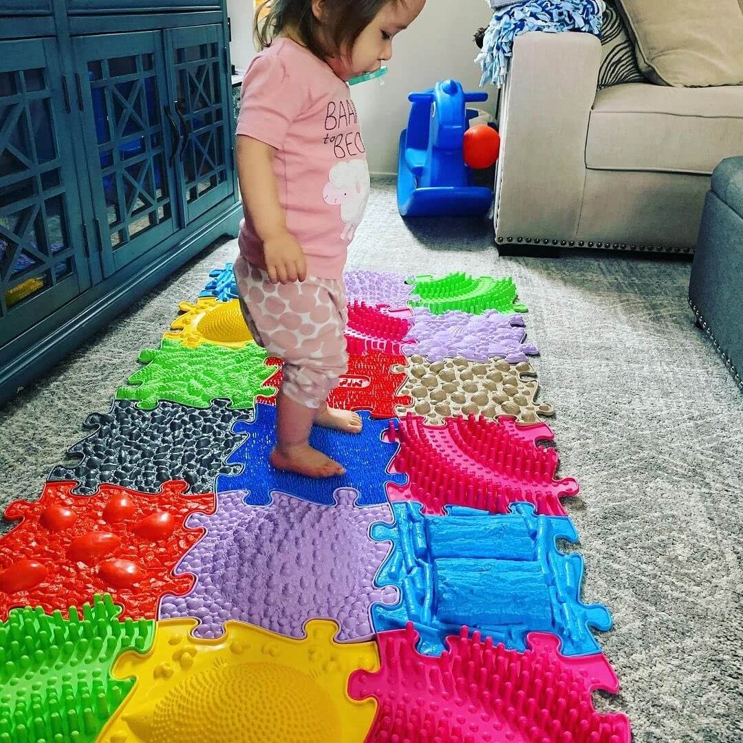 Medium 1 Tactile Floor Tiles Set