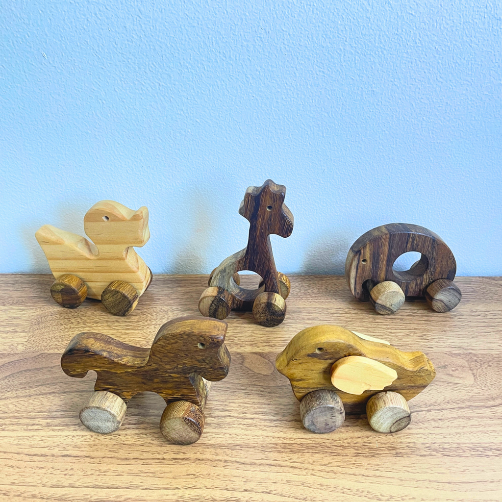 Premium Hand Crafted Natural Wooden Toys Collection – No Plastic, No Toxic Chemicals