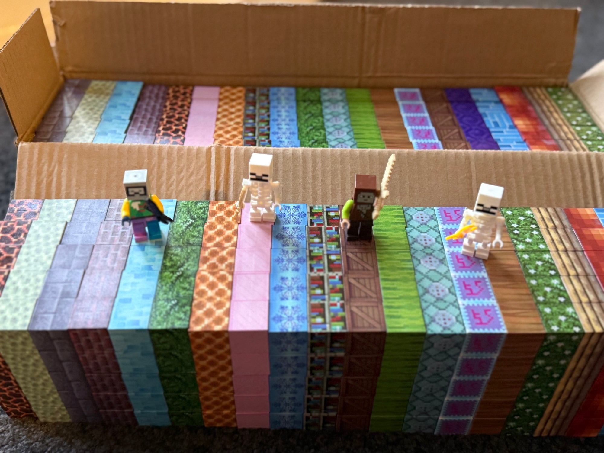 Magnetic Building Blocks 100-500pcs – Minecraft Inspired STEM Educational Toy for Kids Age 5+ | Creative Construction Set