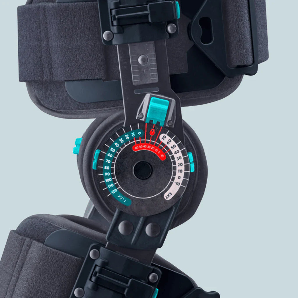 B:Joynz Knee ROM Brace - Adjustable Support for Recovery & Rehabilitation