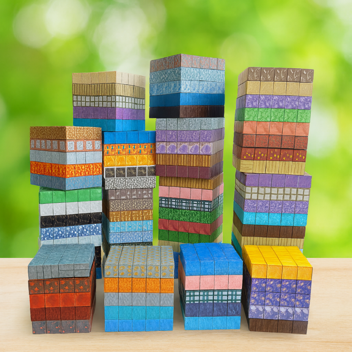 Magnetic Building Blocks (100/200/500 pcs) – Minecraft-Inspired STEM Toy for Creative Kids (Age 5+)