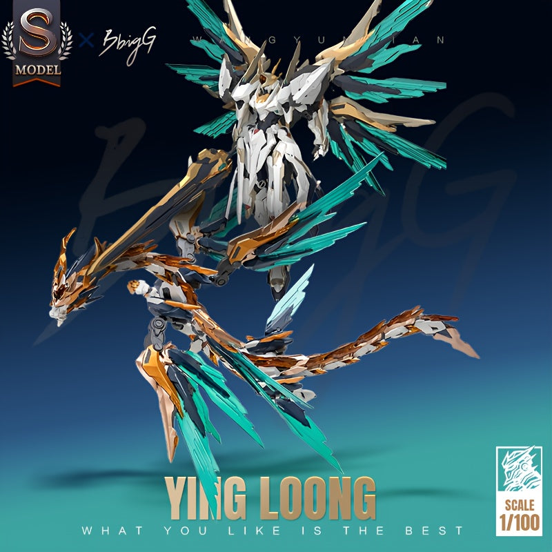 70cm Emperor-Class Mecha Model Kit with Dragon - Articulated Robot