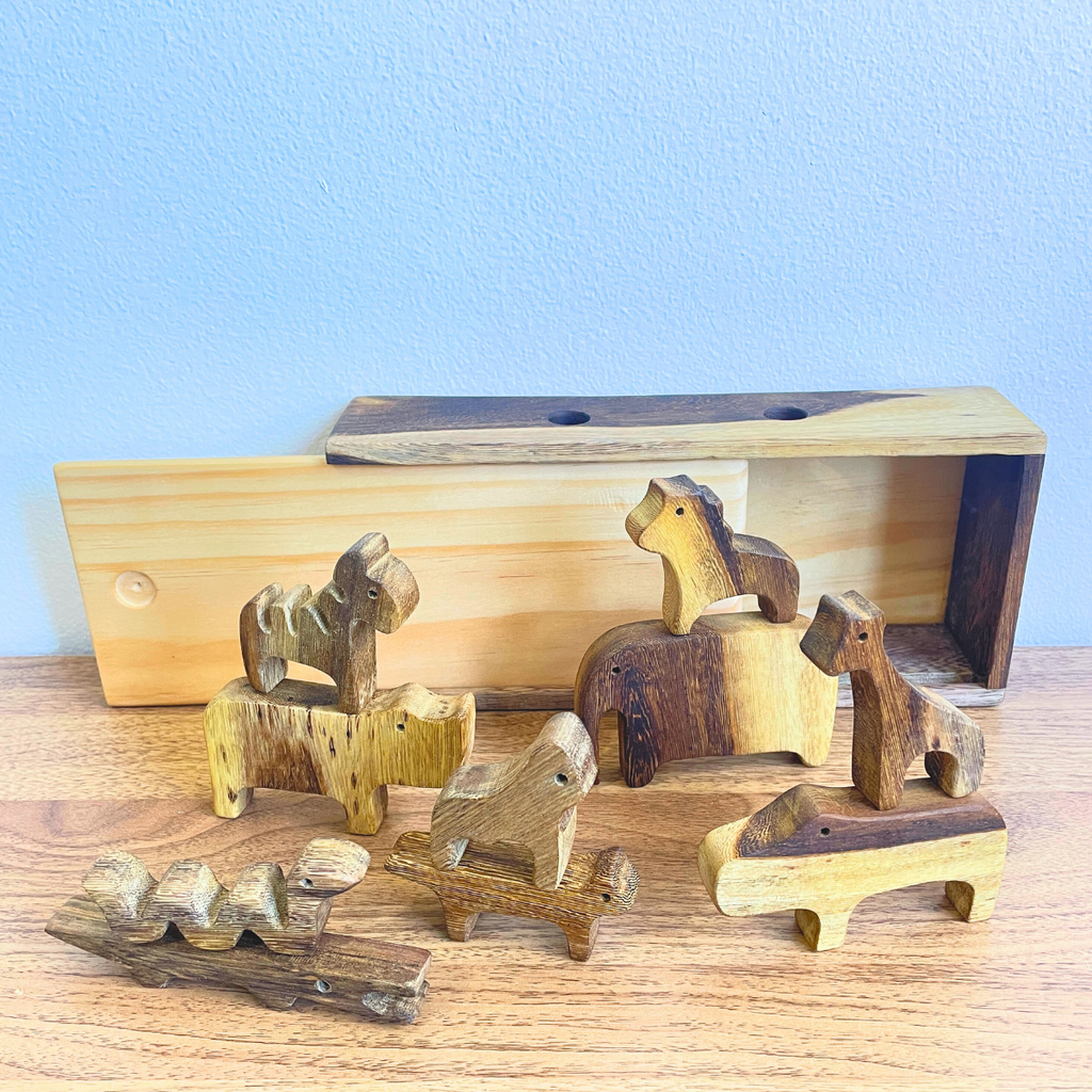 Premium Hand Crafted Natural Wooden Toys Collection – No Plastic, No Toxic Chemicals