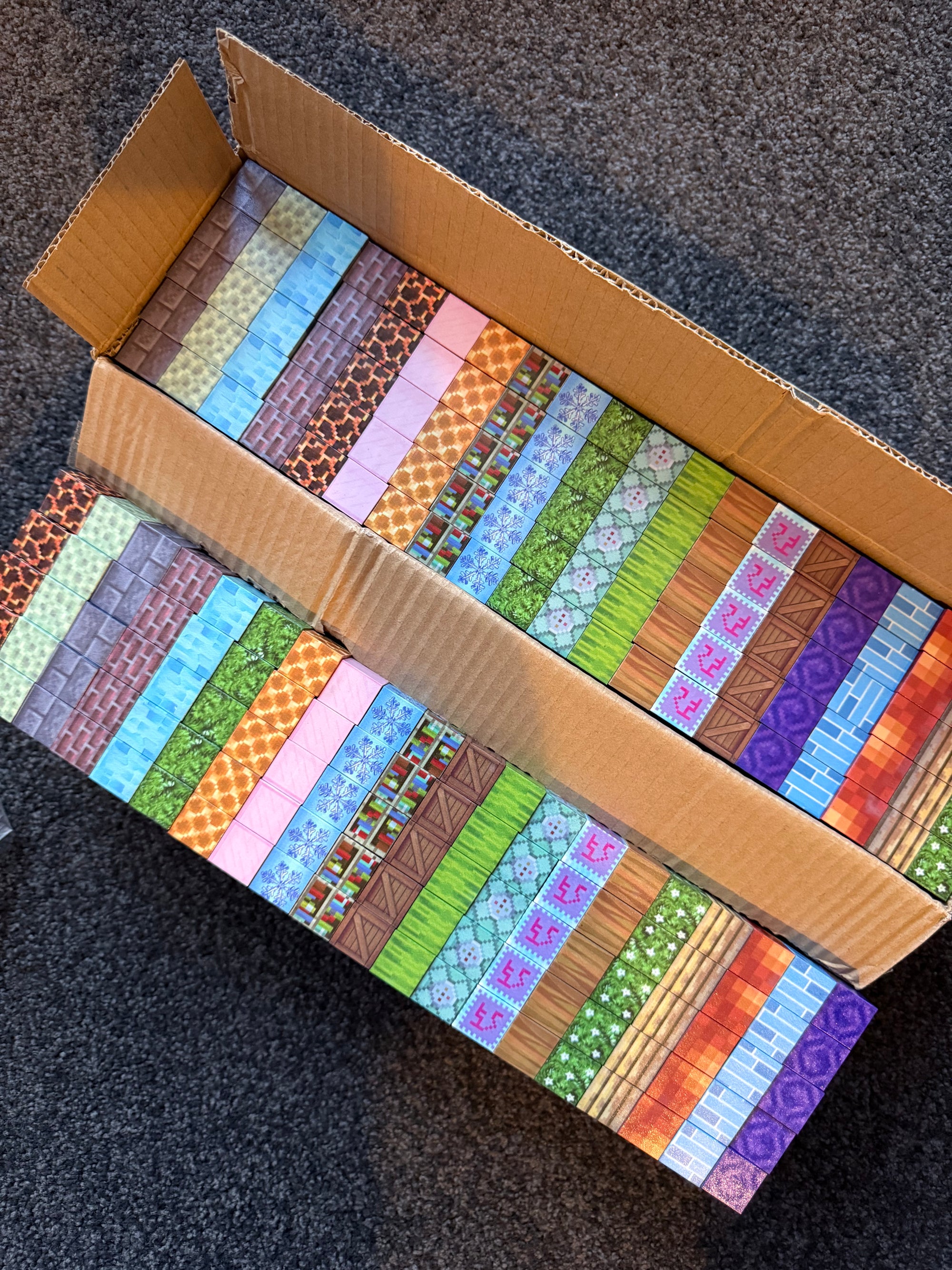 Magnetic Building Blocks 100-500pcs – Minecraft Inspired STEM Educational Toy for Kids Age 5+ | Creative Construction Set