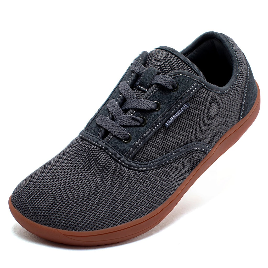Hobibear Wide Toe Box Minimalist Barefoot Shoes for Trail Walking