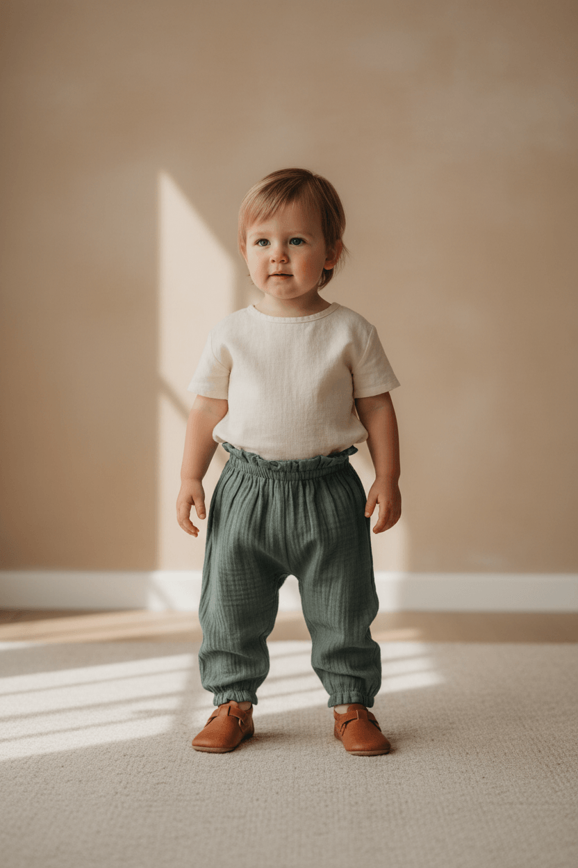 Papitō Bubble Pant Sage