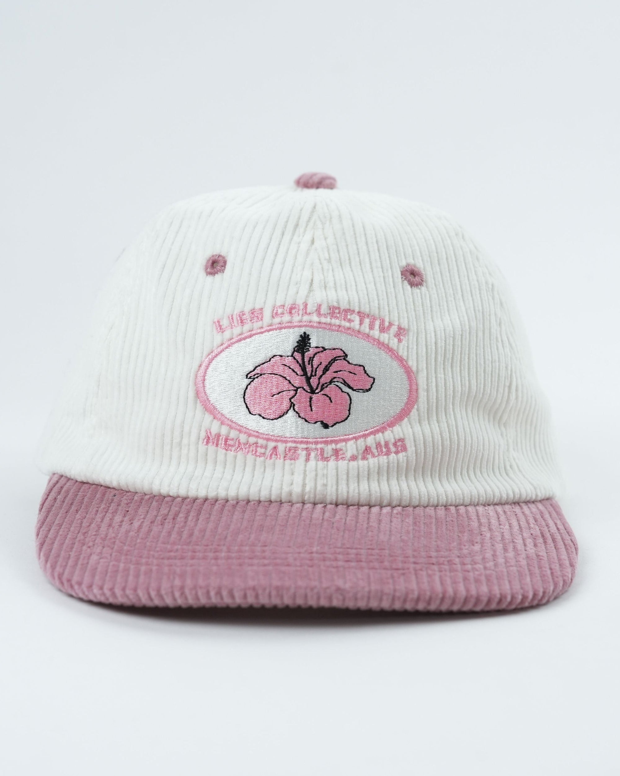 Flower Madness Corduroy Hat - Adjustable Style for Everyone