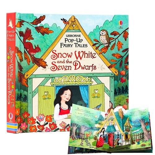 3D Pop-Up Book – Snow White and 7 Dwarfs | Fairy Tale English Learning Toy (Age 3+)