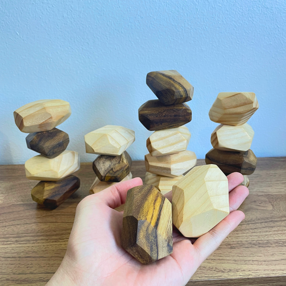 Premium Hand Crafted Natural Wooden Toys Collection – No Plastic, No Toxic Chemicals