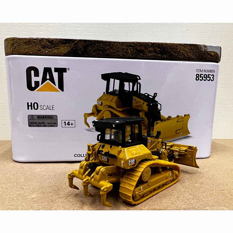 DM Diecast CAT D5 Dozer 1:87 Scale Model - Premium Alloy Display