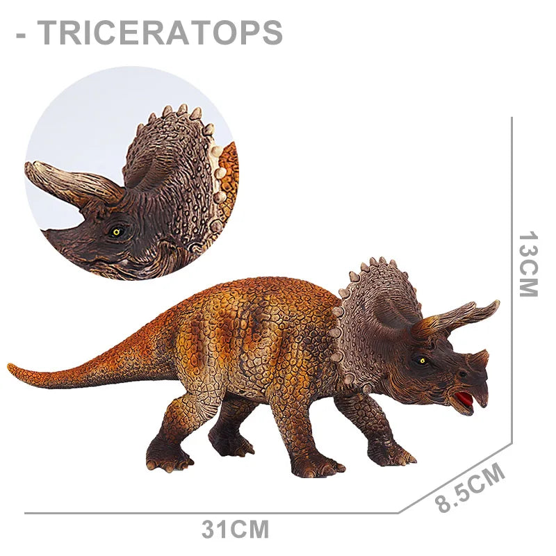 COOLPLAY Jurassic Dino Figures - Indominus Rex & More Action Set