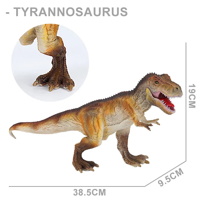 COOLPLAY Jurassic Dino Figures - Indominus Rex & More Action Set