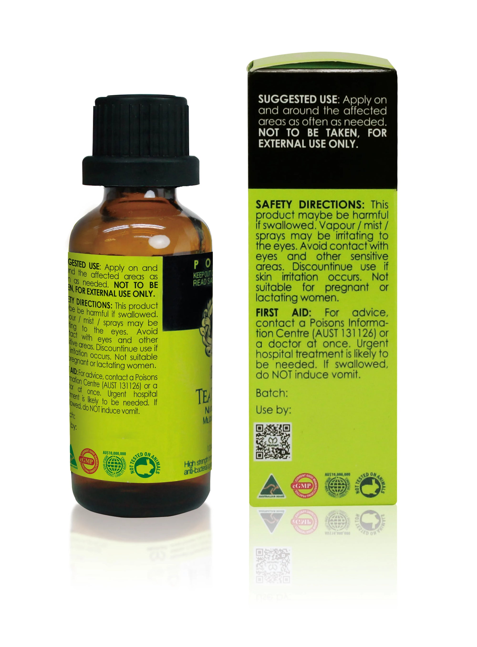 Cheri 100% Pure Australian Tea Tree Oil - Natural Antiseptic 30ml