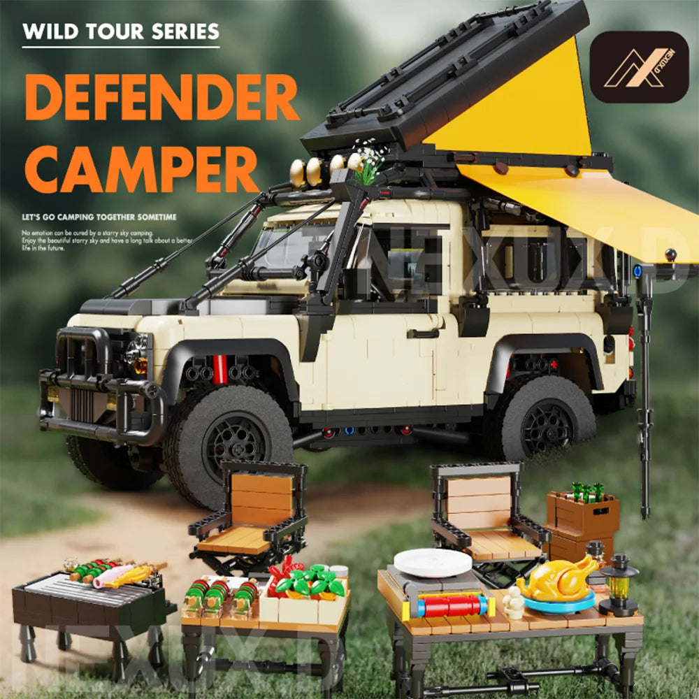 2766PCS Off-Road Vehicle Building Blocks for Kids & Adults - STEM Fun