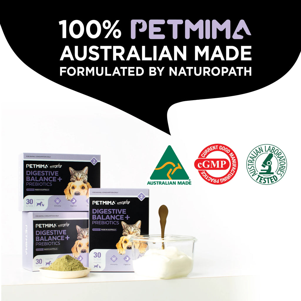 Petmima Digestive Balance with Prebiotics for Dogs & Cats - 30 Sachets