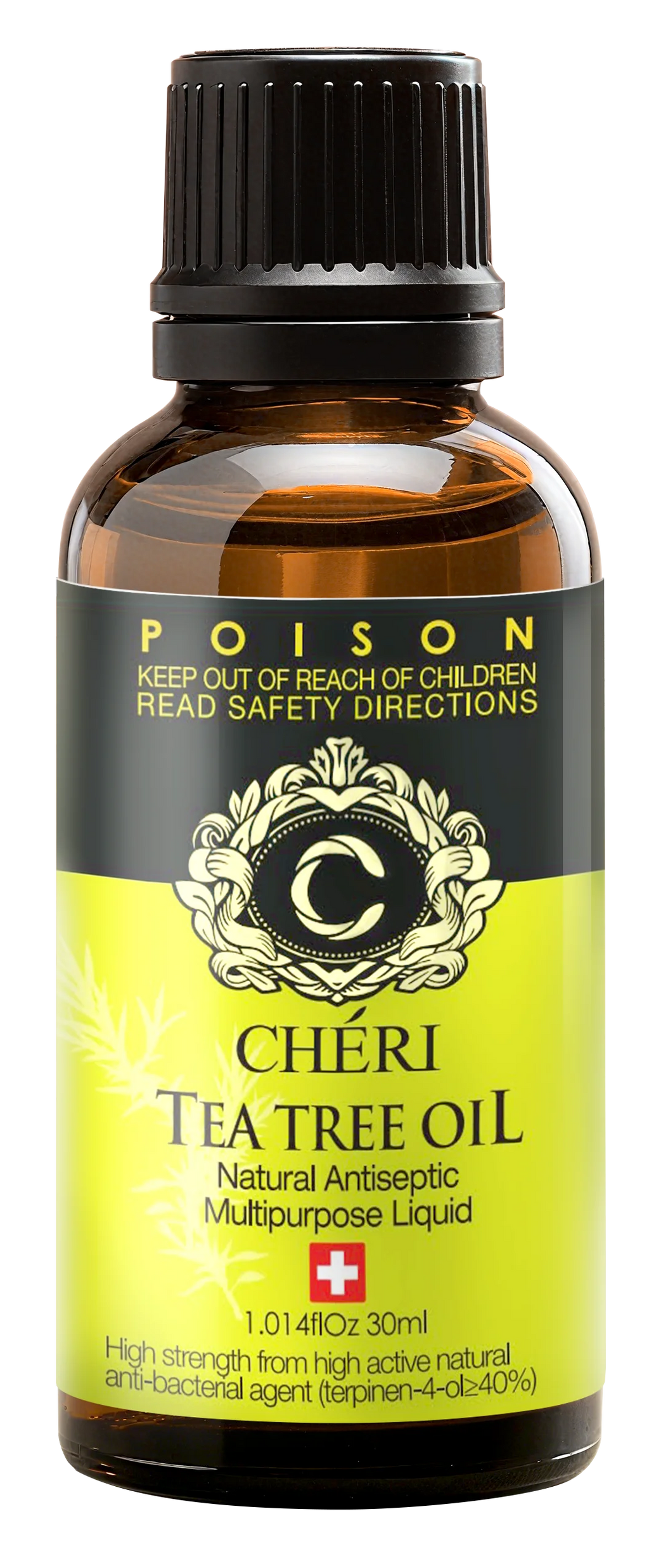 Cheri 100% Pure Australian Tea Tree Oil - Natural Antiseptic 30ml