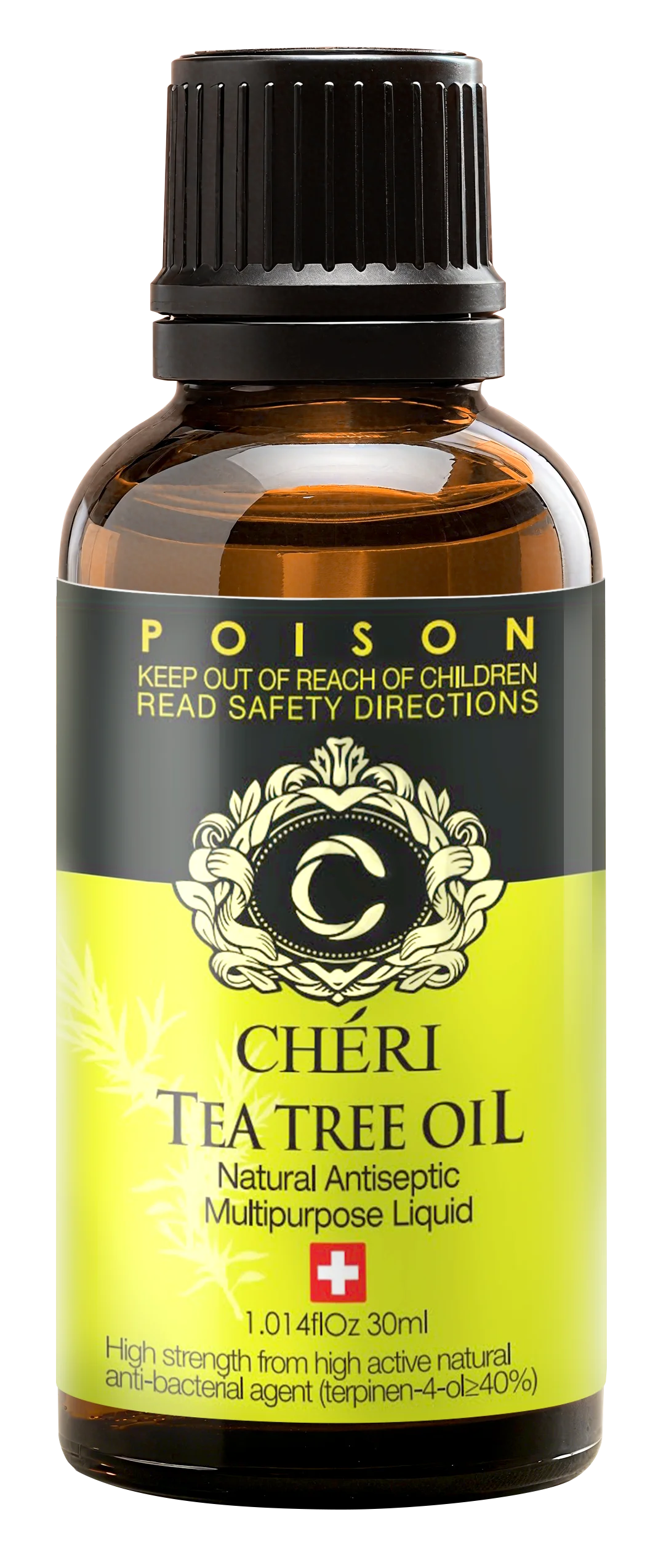 Cheri 100% Pure Australian Tea Tree Oil - Natural Antiseptic 30ml