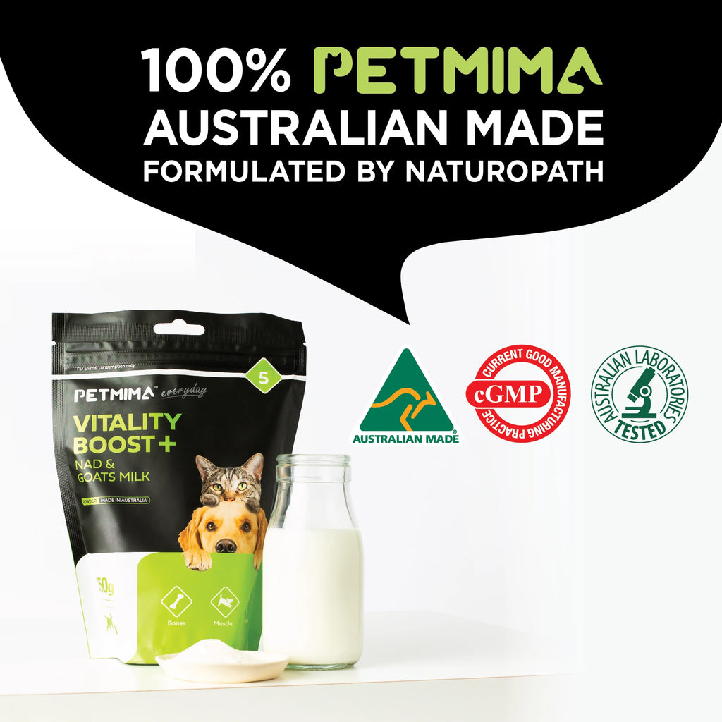 Petmima Vitality & Immunity Supplement for Senior Dogs & Cats - 250g
