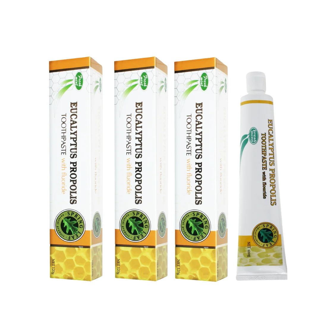 Springleaf Eucalyptus Propolis Fluoride Toothpaste 120g - Fresh & Healthy