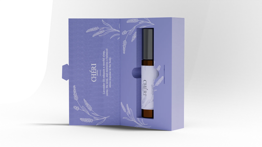 Homart Cheri Lavender Oil Roller - Calming Sleep Support 9ml