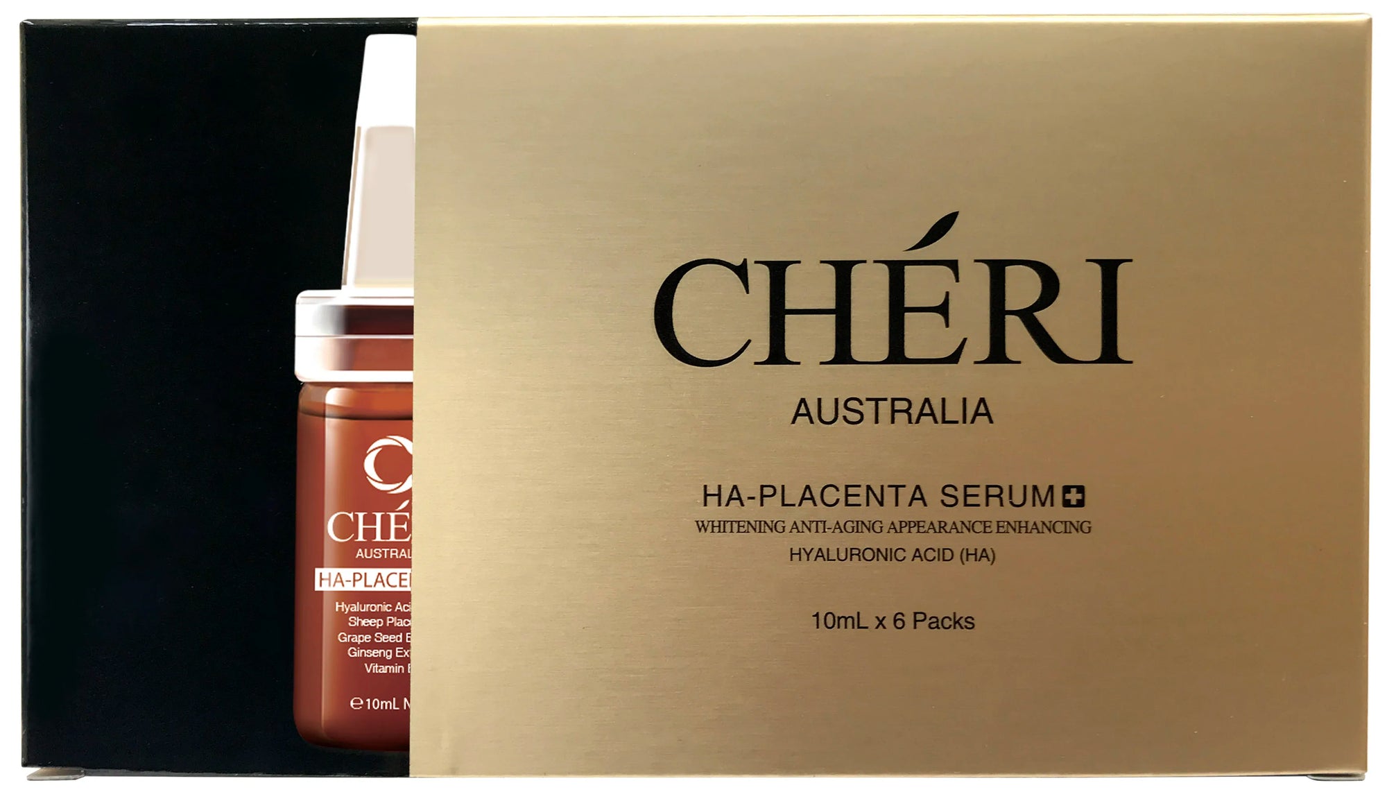 Whitening Anti-Aging HA-Placenta Serum - 10ml x 6 Bottles
