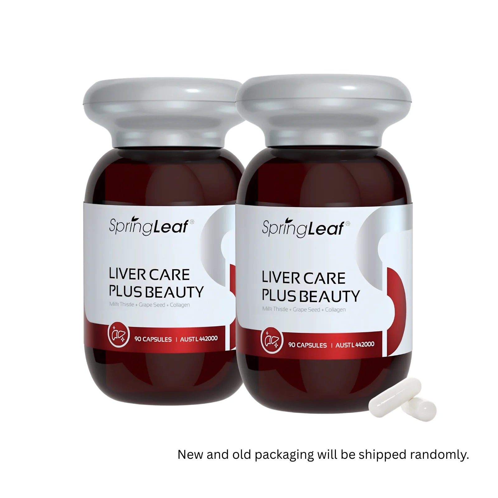 Homart SpringLeaf Liver Care Plus - 90 Capsules for Health & Beauty