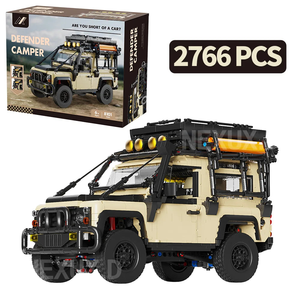 2766PCS Off-Road Vehicle Building Blocks for Kids & Adults - STEM Fun