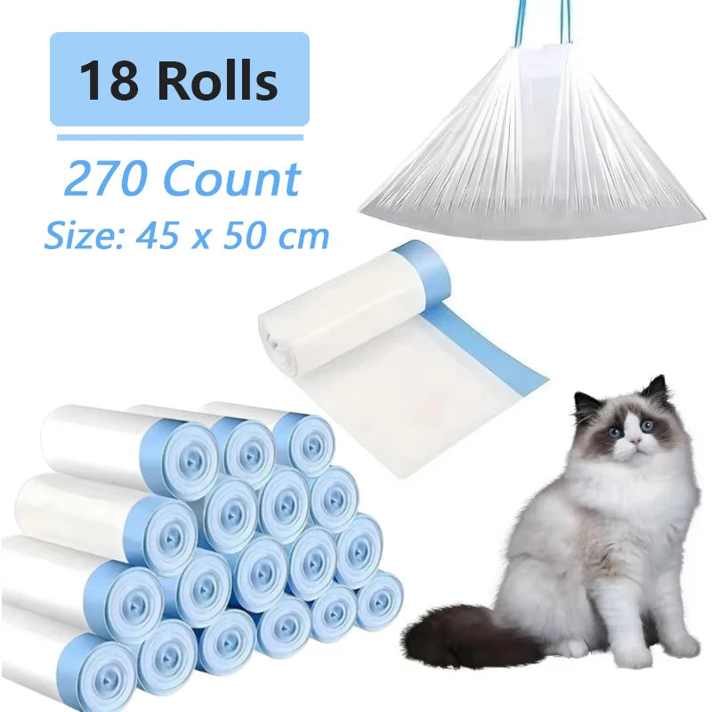 Automated Cat Litter Box with WiFi - Self-Cleaning, 65L Capacity