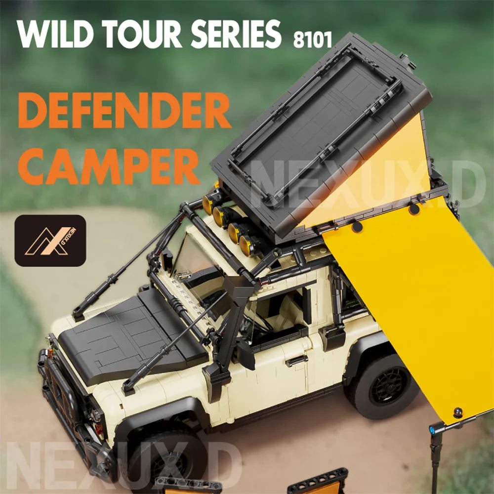 2766PCS Off-Road Vehicle Building Blocks for Kids & Adults - STEM Fun