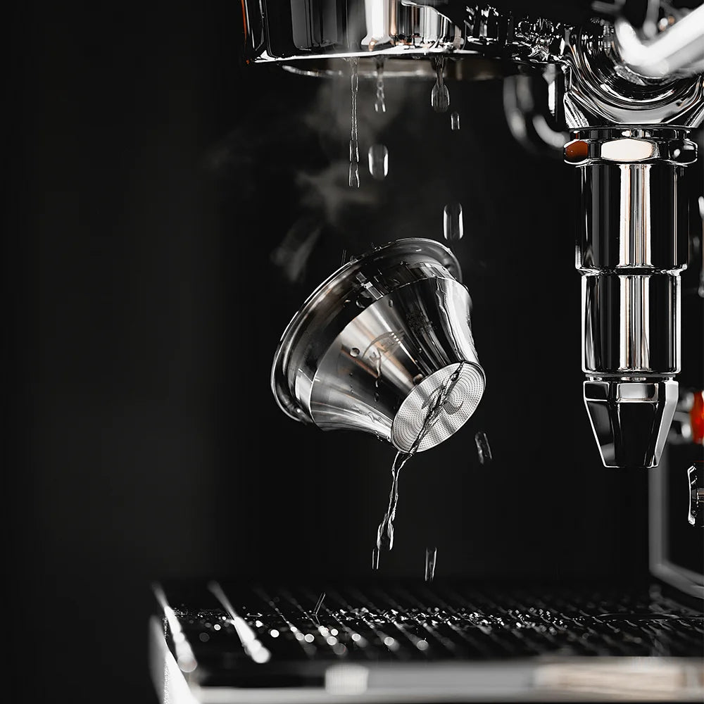 IKAPE 58mm Espresso Portafilter Basket for Smooth, High-Quality Brews