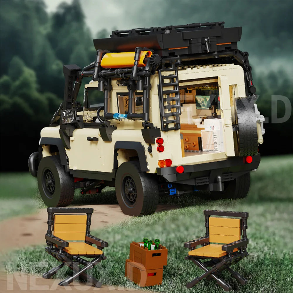 2766PCS Off-Road Vehicle Building Blocks for Kids & Adults - STEM Fun