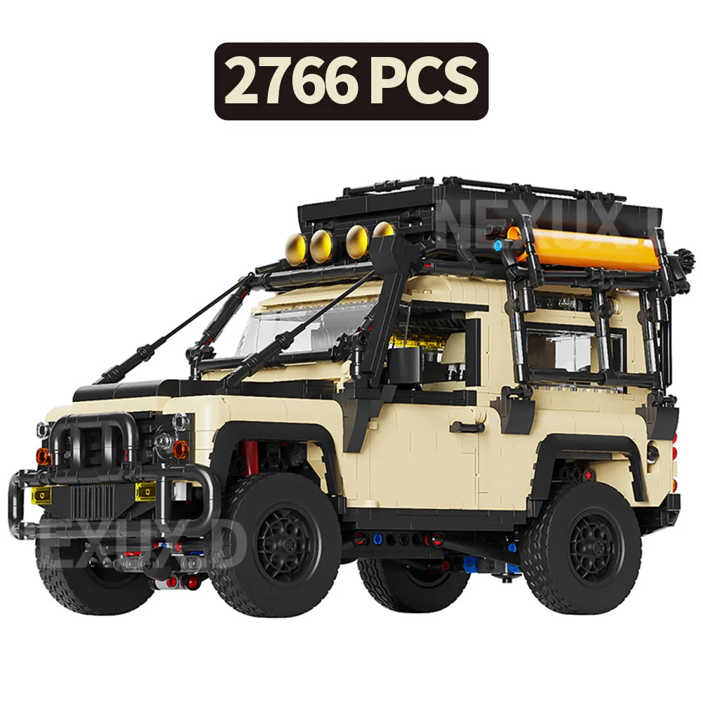 2766PCS Off-Road Vehicle Building Blocks for Kids & Adults - STEM Fun