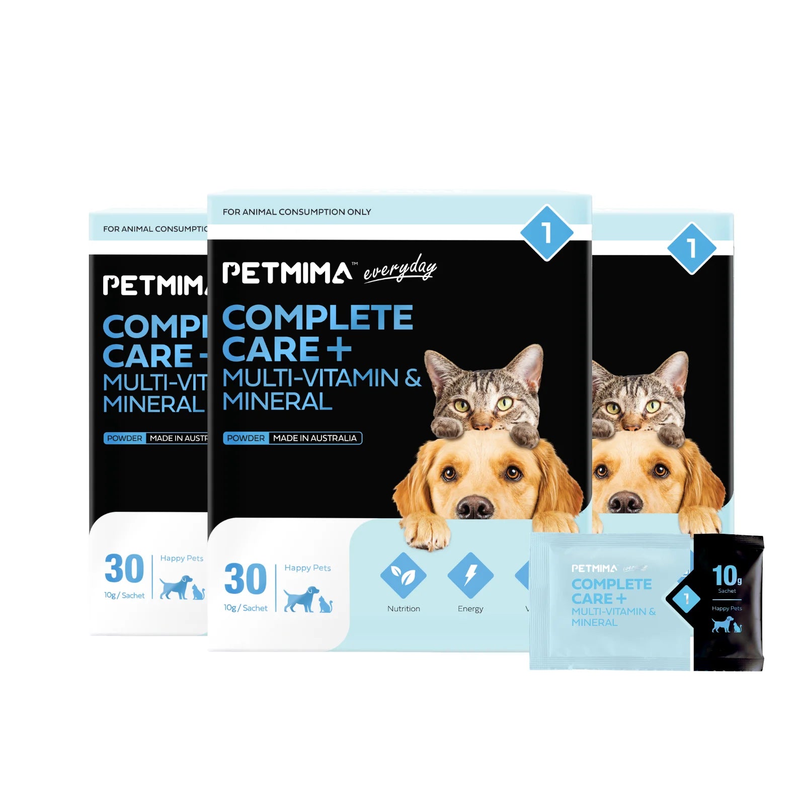 Homart Petmima Complete Multi-Vitamin & Mineral 30 Sachets for Pets