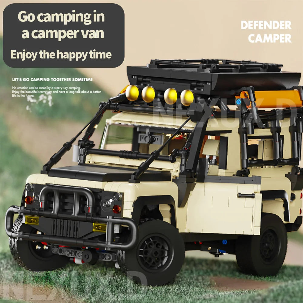 2766PCS Off-Road Vehicle Building Blocks for Kids & Adults - STEM Fun