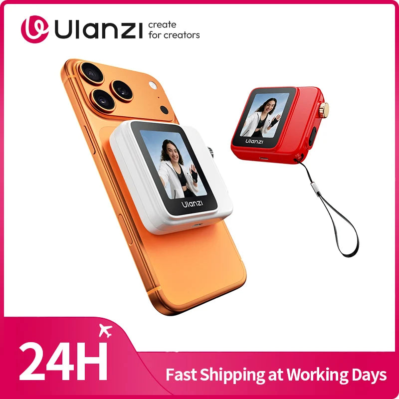 Ulanzi VM02 Magnetic Wireless Selfie Monitor Screen for iPhone