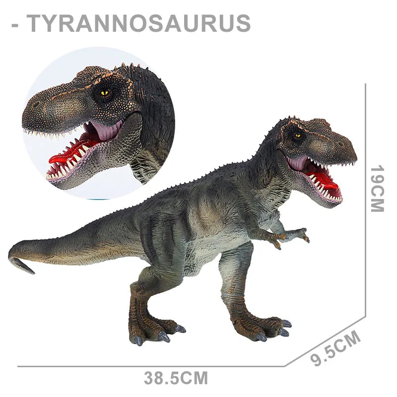 COOLPLAY Jurassic Dino Figures - Indominus Rex & More Action Set