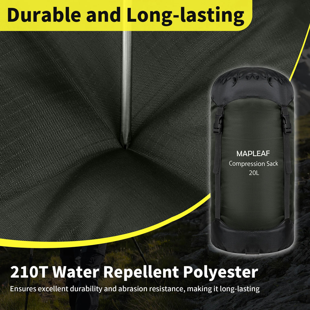 Mapleaf Ultralight Waterproof Compression Sack for Sleeping Bags