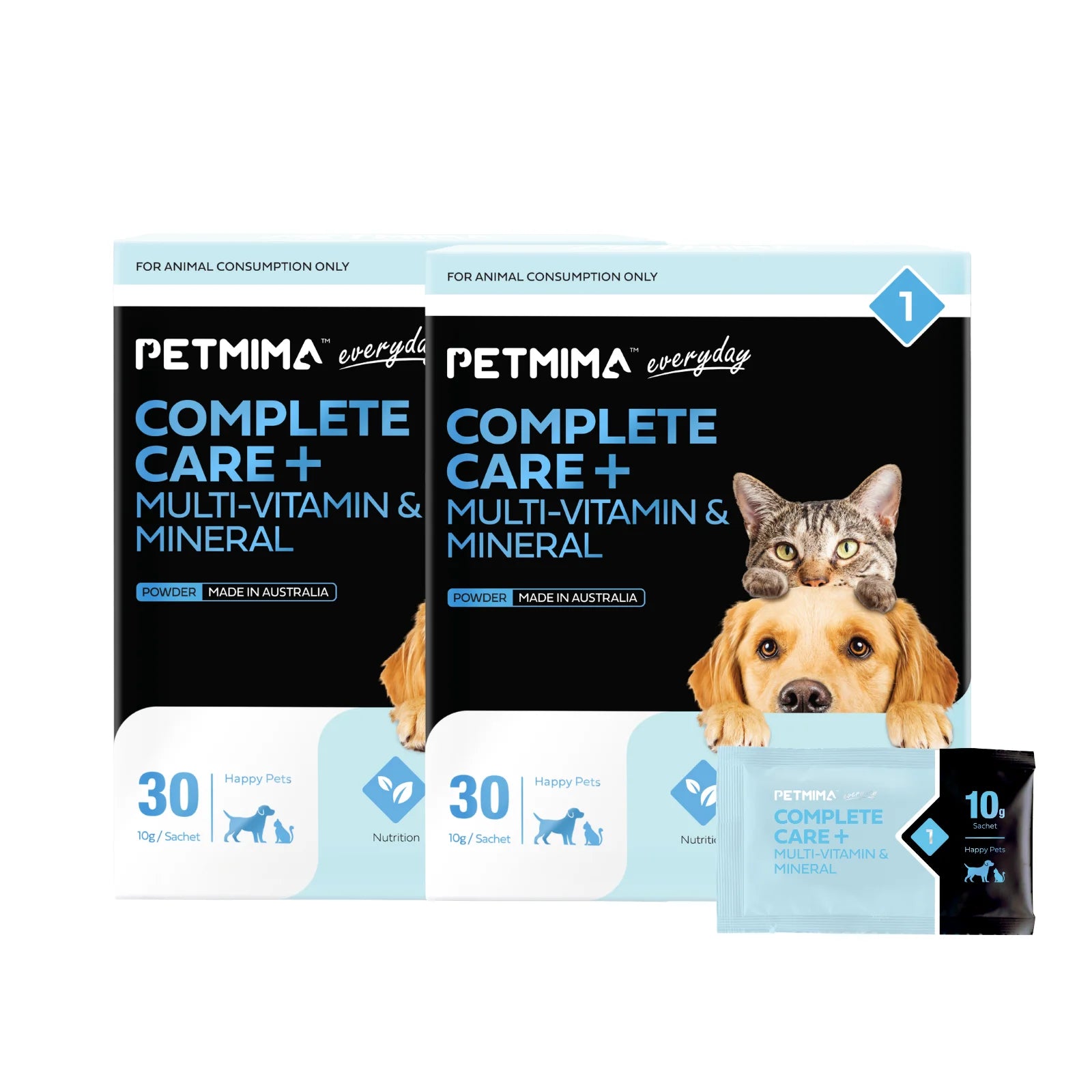 Homart Petmima Complete Multi-Vitamin & Mineral 30 Sachets for Pets
