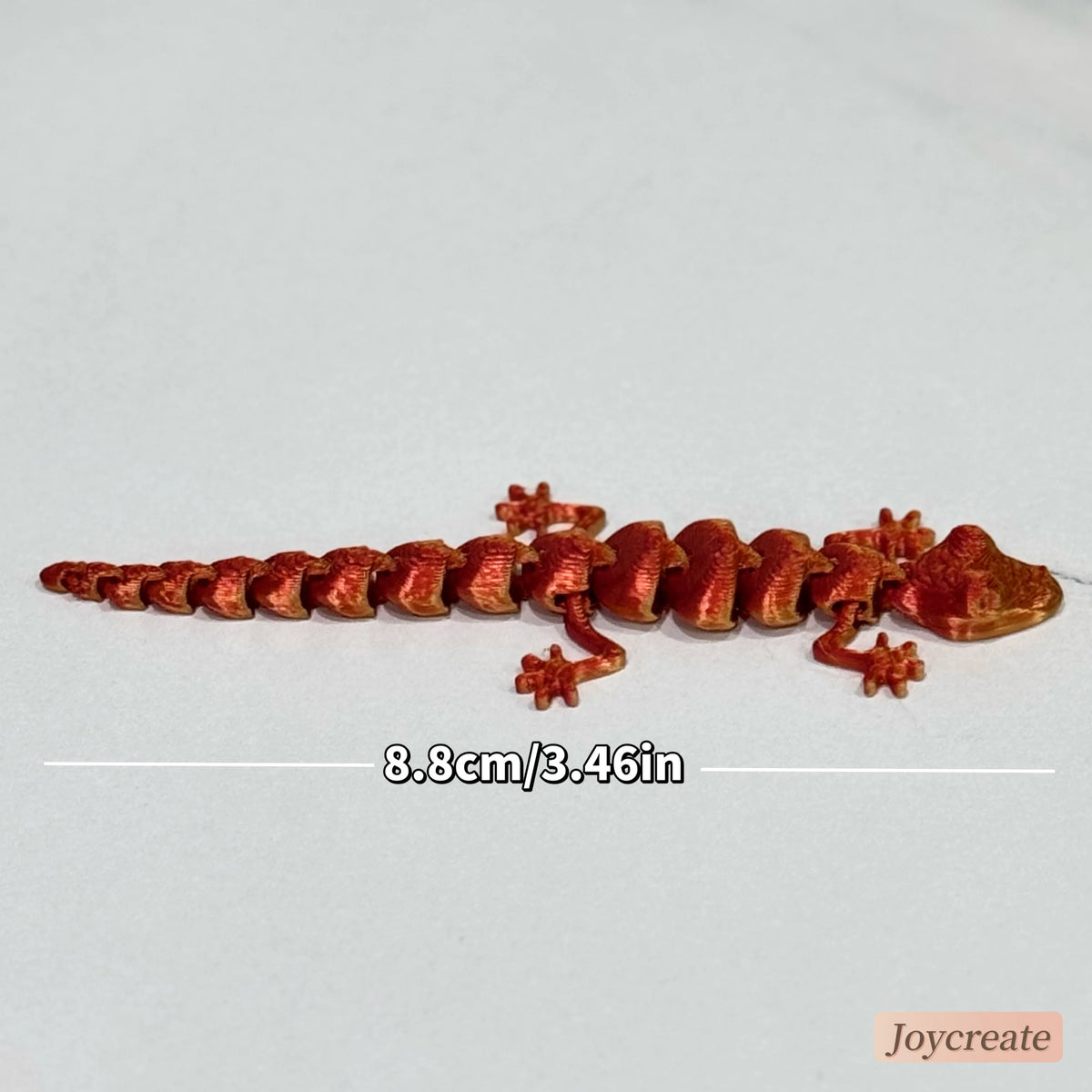 30 Pc Colorful 3D Printed Movable Joint Lizards - Realistic Reptile Decor