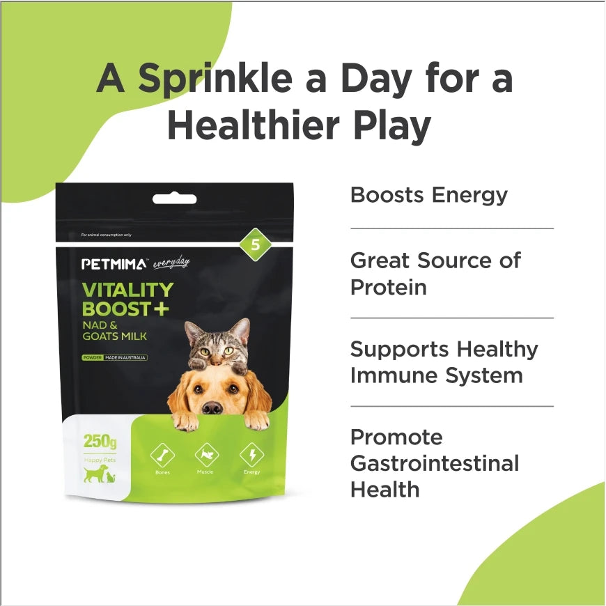 Petmima Vitality & Immunity Supplement for Senior Dogs & Cats - 250g