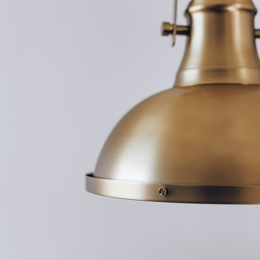 Amani Gold Metal Pendant Light - Stylish Adjustable Fixture