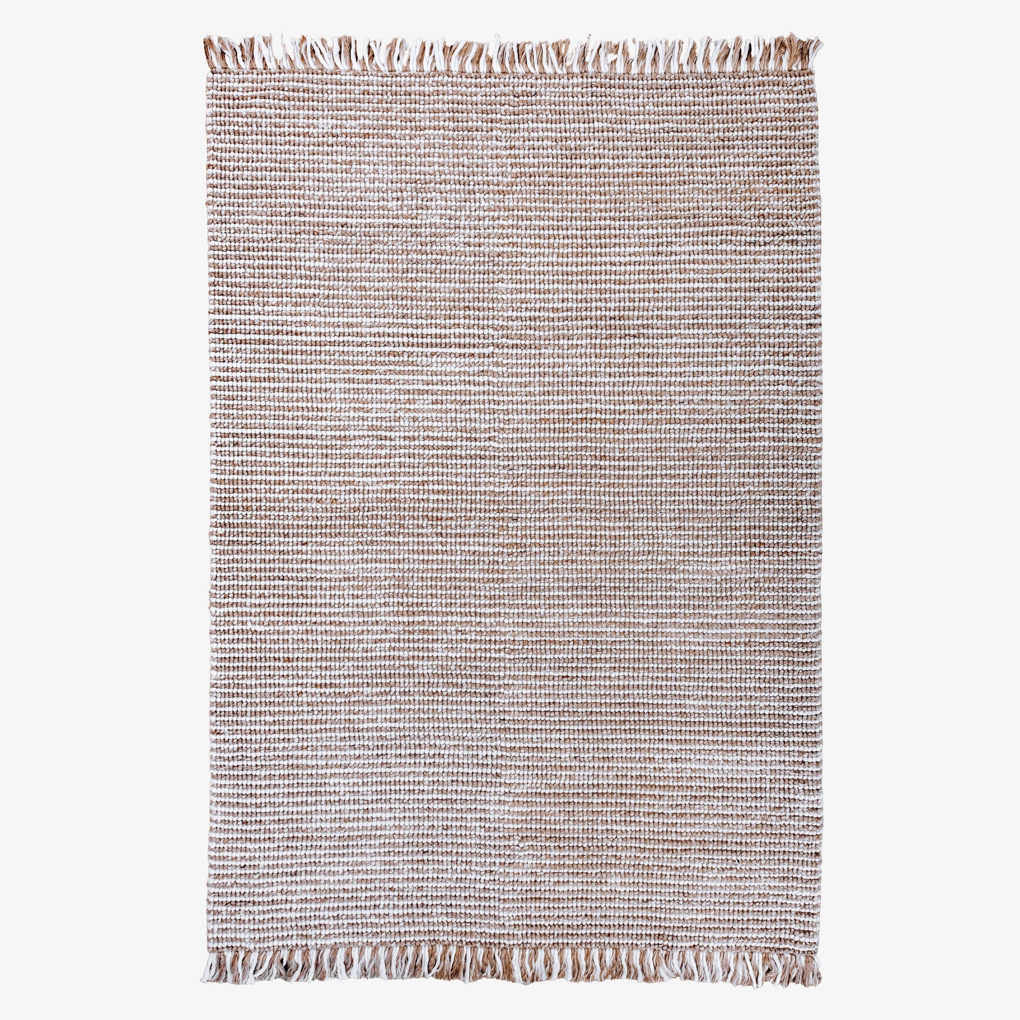 Amora Handwoven Floor Rug - Eco-Friendly Terracotta & Natural Tones
