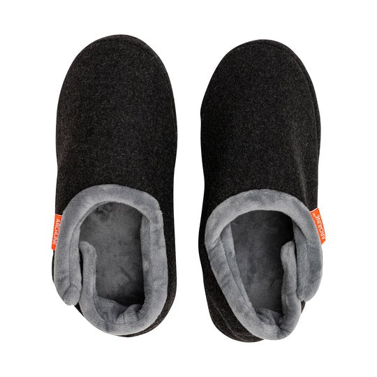 Archline Orthotic Closed Slippers - Ultimate Comfort in Charcoal Marl
