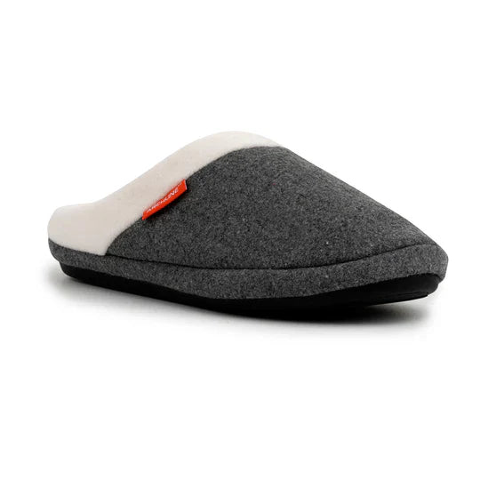 Archline Grey Marl Orthotic Slip-On Slippers for Ultimate Comfort