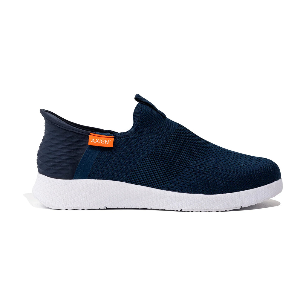 Axign Slipstream Lightweight Slip-On Orthotic Shoes - Navy Blue